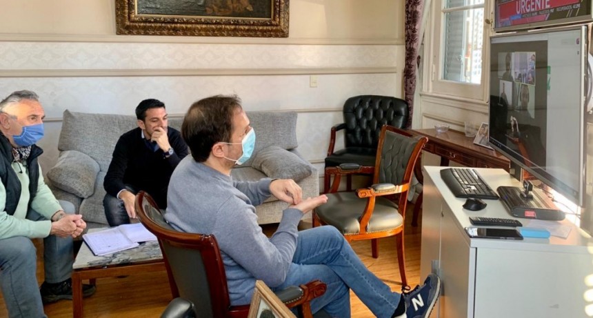 Parque Pymes: Abella participó de una reunión para avanzar en la ejecución del proyecto