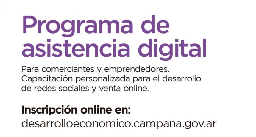 El Municipio lanza la inscripción para el programa de asistencia digital 