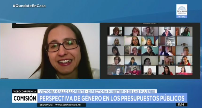 VICTORIA GALLO LLORENTE: “EL PRESUPUESTO CON PERSPECTIVA DE GÉNERO ES UNA HERRAMIENTA DE TRANSFORMACIÓN DEL ESTADO QUE FORTALECE LA DIVERSIDAD Y LA GARANTÍA DE DERECHOS”