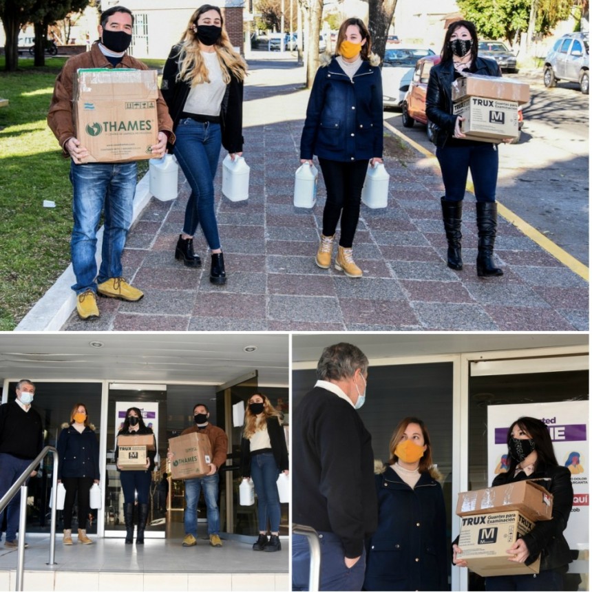 ‘’CREANDO NEXOS’’ DONÓ INSUMOS AL HOSPITAL MUNICIPAL