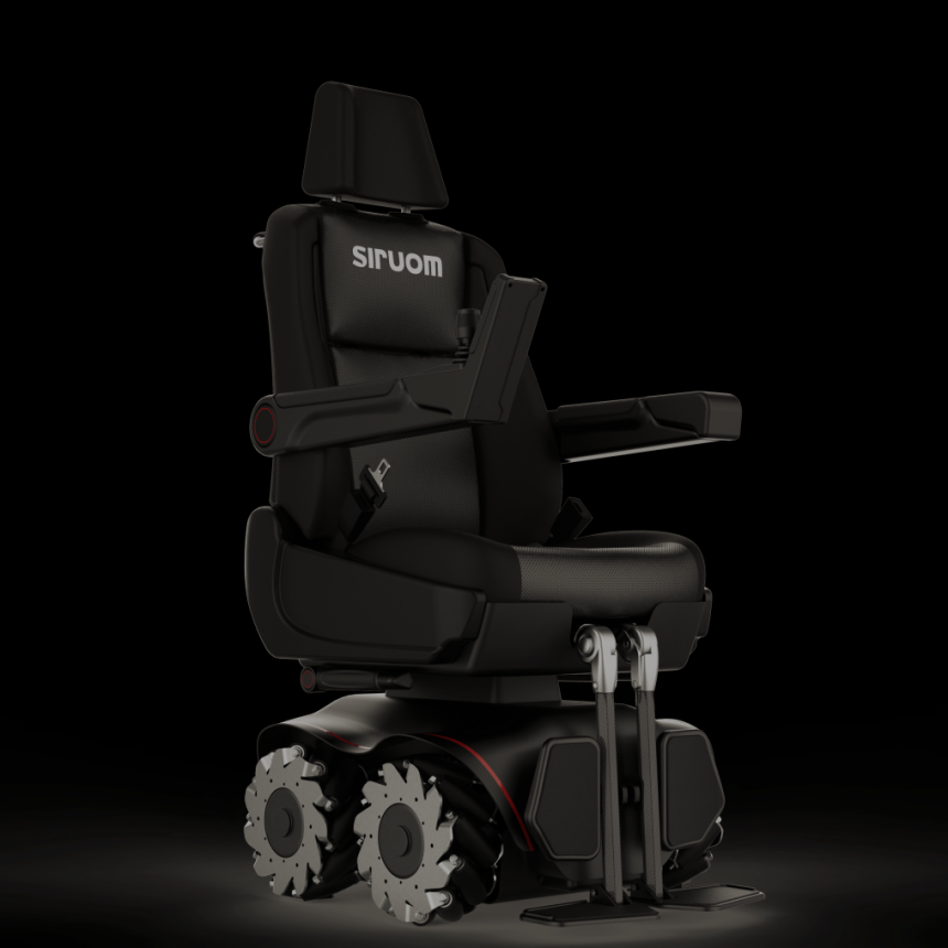 Toyota Argentina apoya el desarrollo de una silla de ruedas omnidireccional a batería