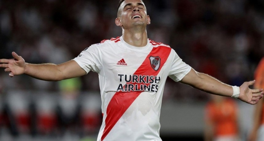 Rafael Borré: Estoy feliz en River y no estoy apurado por tomar una decisión