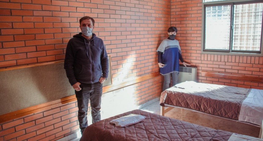 El Intendente puso en funcionamiento un nuevo centro de aislamiento para pacientes con Covid 19