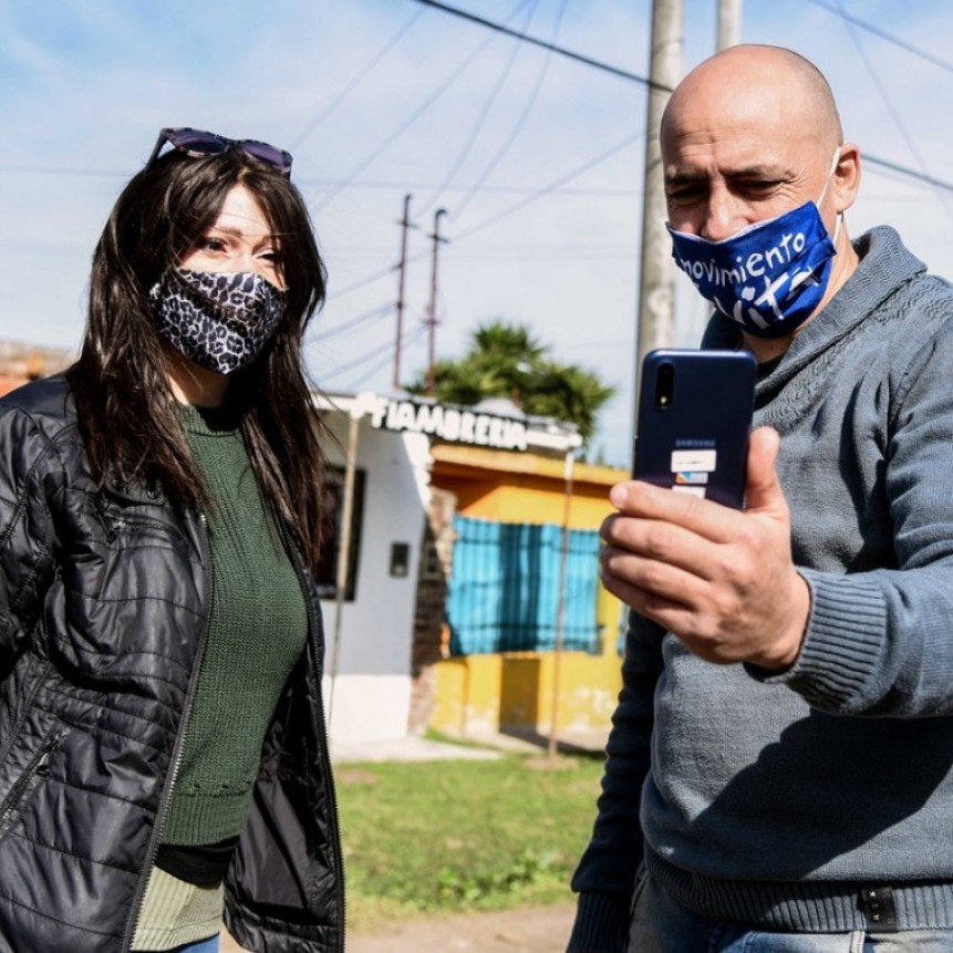 Campana estuvo presente en el Homenaje a Eva Perón con seis ollas populares