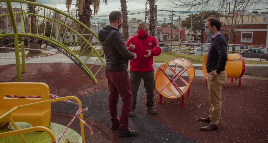 Cercan los sectores de juegos en las plazas y espacios públicos 