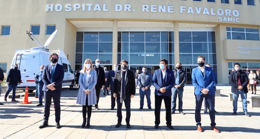 Kicillof participó de la inauguración del Hospital Doctor René Favaloro en La Matanza