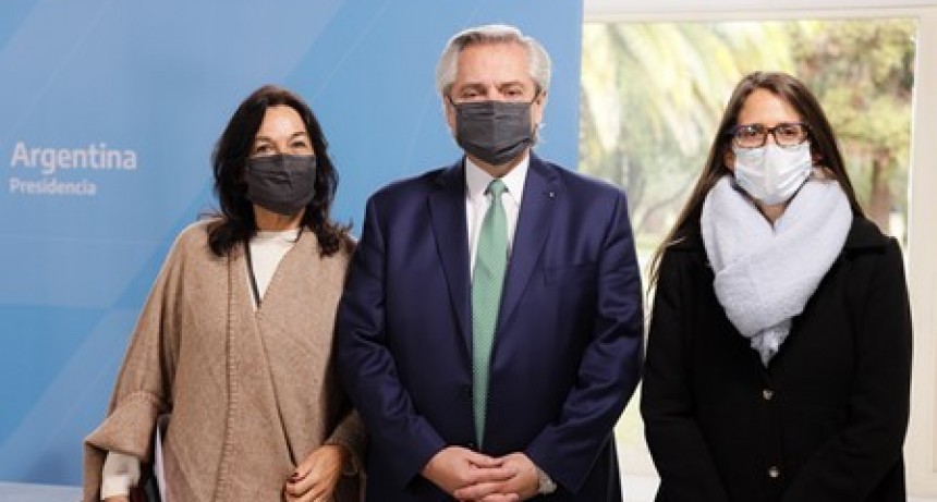 Alberto Fernández y Elizabeth Gómez Alcorta participaron del cierre del Foro Generación Igualdad