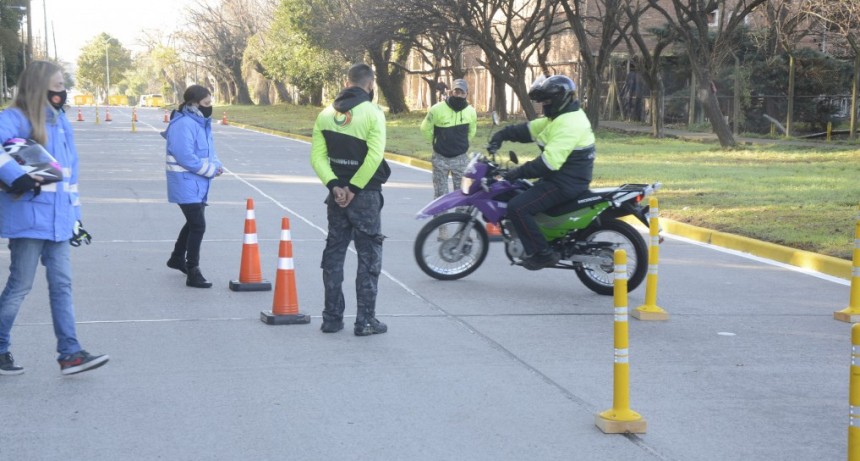 Por primera vez, Campana tendrá una pista para hacer el examen de manejo de motos