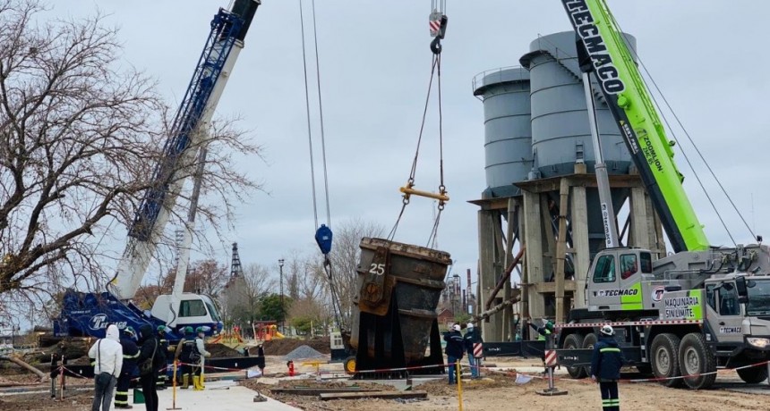 Siguen las obras en la nueva costanera   