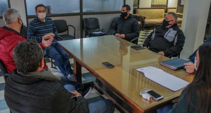 El Intendente se interiorizó sobre la situación de los dos principales clubes de la ciudad