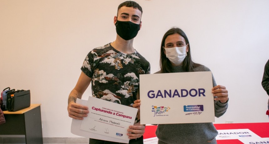 El Municipio entregó diplomas a ganadores del concurso fotográfico : Capturando Campana