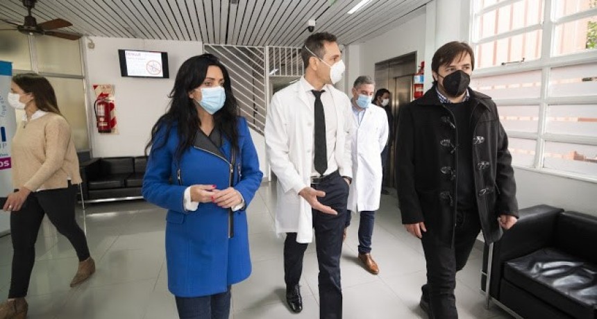 VOLNOVICH Y KREPLAK INAUGURARON UN ÁREA DE INTERNACIÓN EN EL MUNICIPIO BONAERENSE DE TRES DE FEBRERO