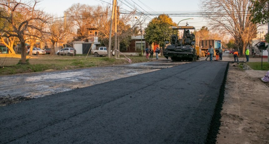 Concejales de Juntos por el Cambio resaltaron la inversión histórica en obras de asfalto