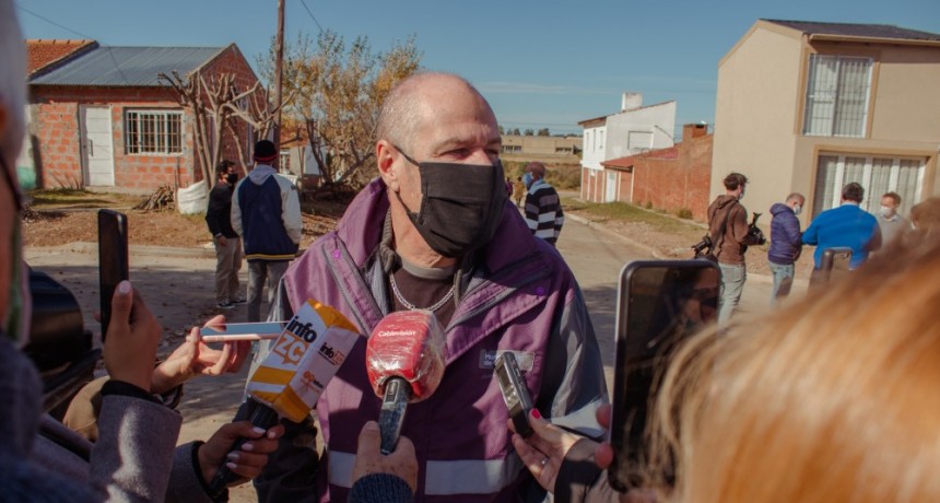 Agostinelli:  La planta de tratamiento que tendrá Cardales Chico permitirá darle cloacas a los vecinos de San Jorge