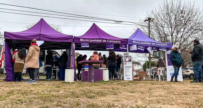 El programa municipal “Con vos en tu barrio” dijo presente en Las Campanas 