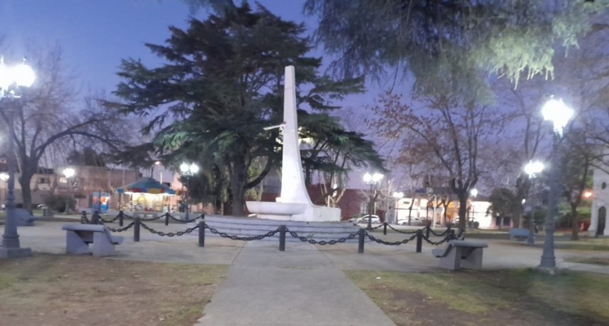 Nuevas luces LED para la Plaza Italia 