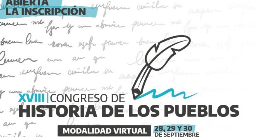 CULTURA Abre la convocatoria al XVIII Congreso de Historia de los Pueblos