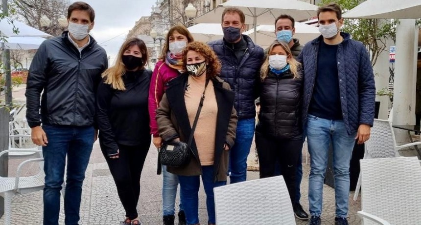 Santilli visitó la ciudad de San Nicolás 