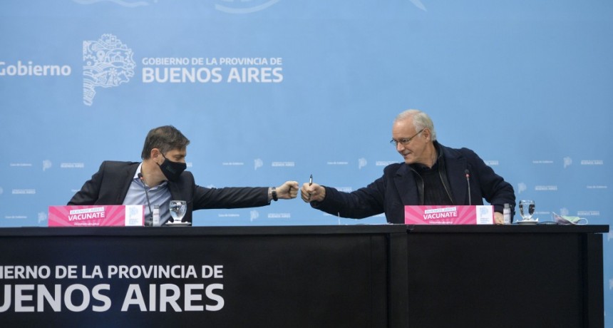 Kicillof: En agosto habremos vacunado al 95% de los inscriptos y tendremos una Provincia protegida