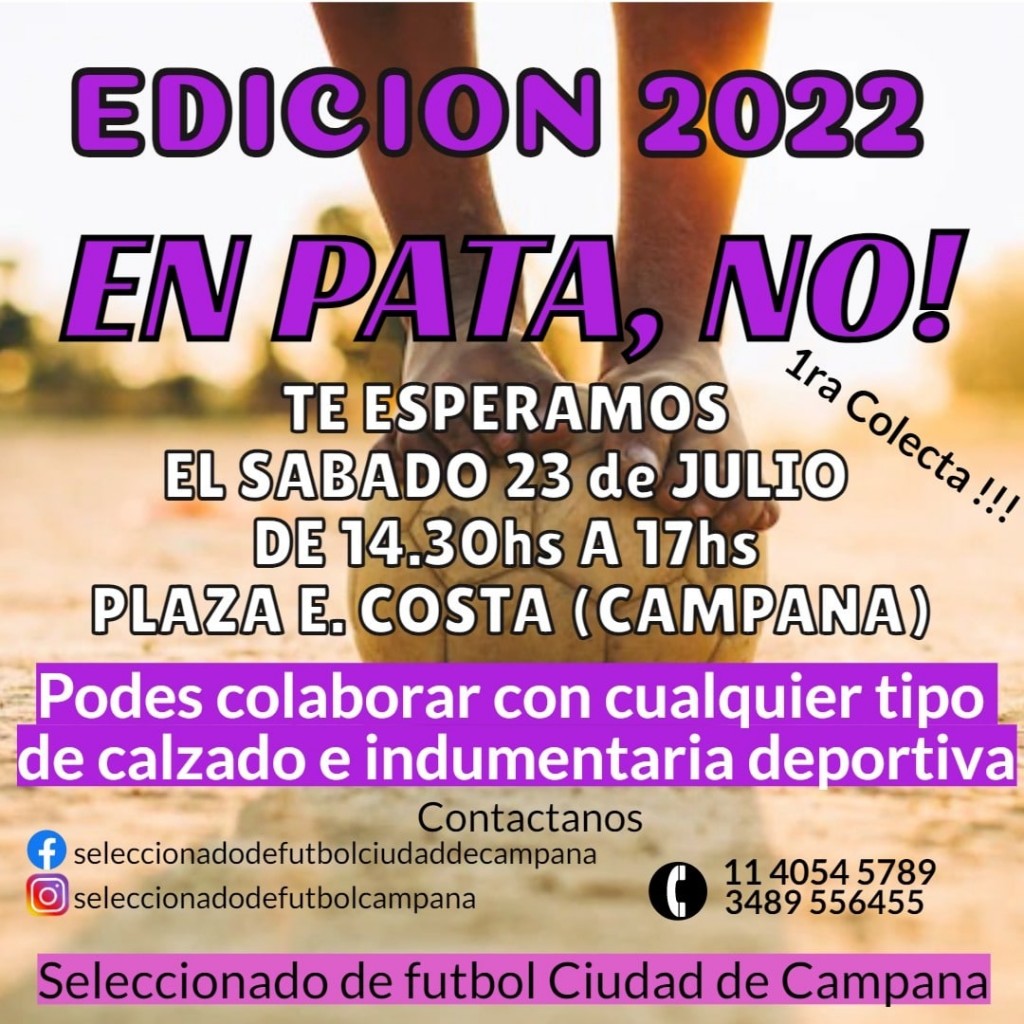 El S.F.C.C lanza la edición 2022 EN PATA, NO !!!