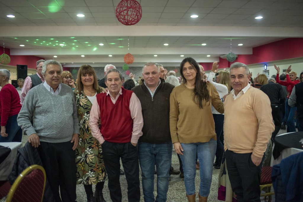 Elisa Abella acompañó el 65° aniversario del Centro de Jubilados de la calle Pueyrredón