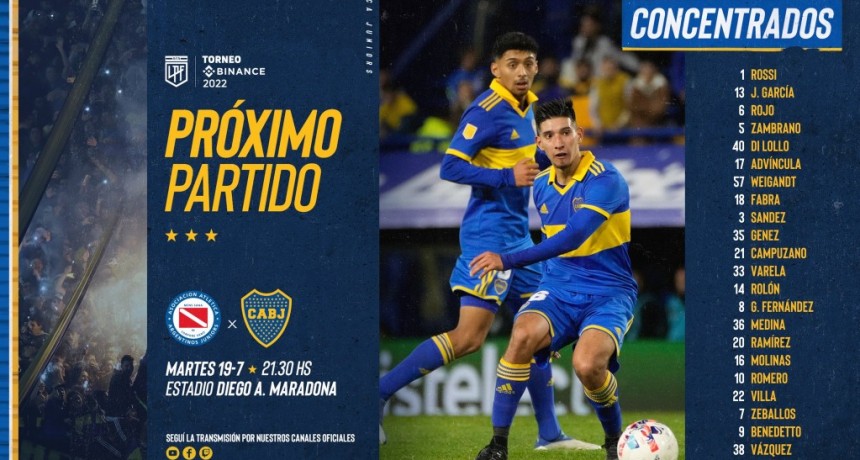 Boca Juniors visita a Argentinos Juniors buscando una nueva victoria