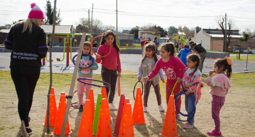 Cientos de chicos disfrutaron de la primera semana de “Invierno en Movimiento” 