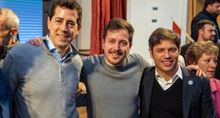 Fuerte respaldo de Wado de Pedro y Kicillof a la candidatura de Alejo Sarna