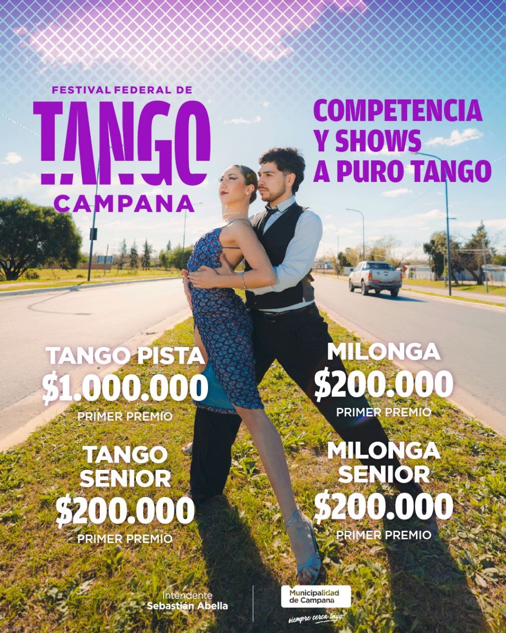 Hasta el 15 está abierta la inscripción al Festival Federal de Tango