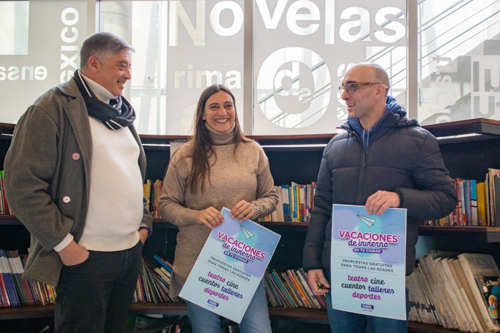 Elisa Abella lanzó la agenda de actividades gratuitas para disfrutar las vacaciones de invierno en la ciudad