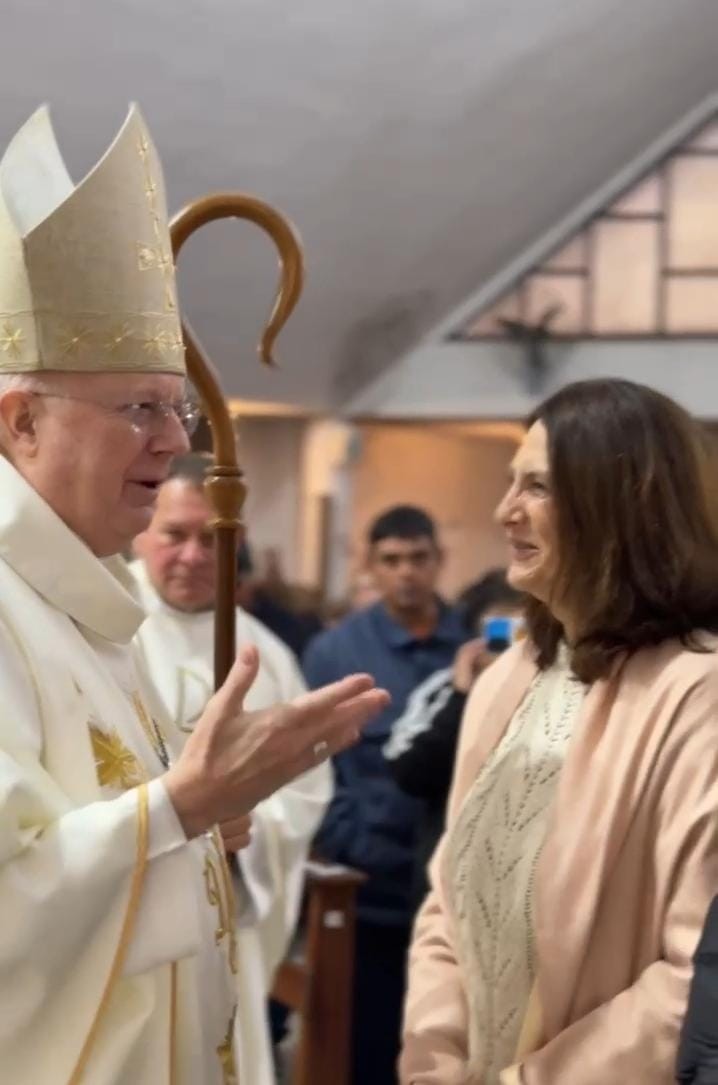 Sala y concejales acompañaron la misa a la Patrona de la ciudad, Santa Florentina