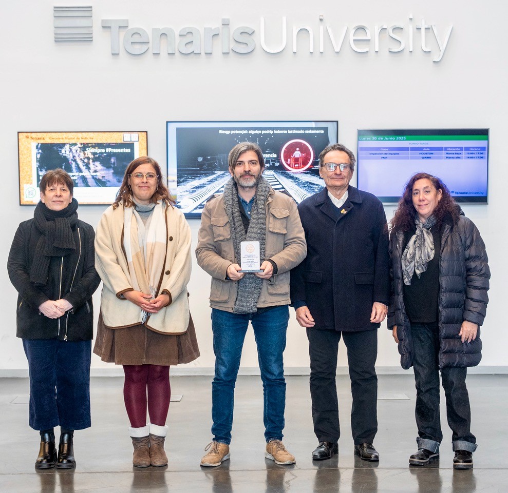 ROTARY CLUB CAMPANA : ENTREGA DE IMPORTANTE RECONOCIMIENTO A TENARIS