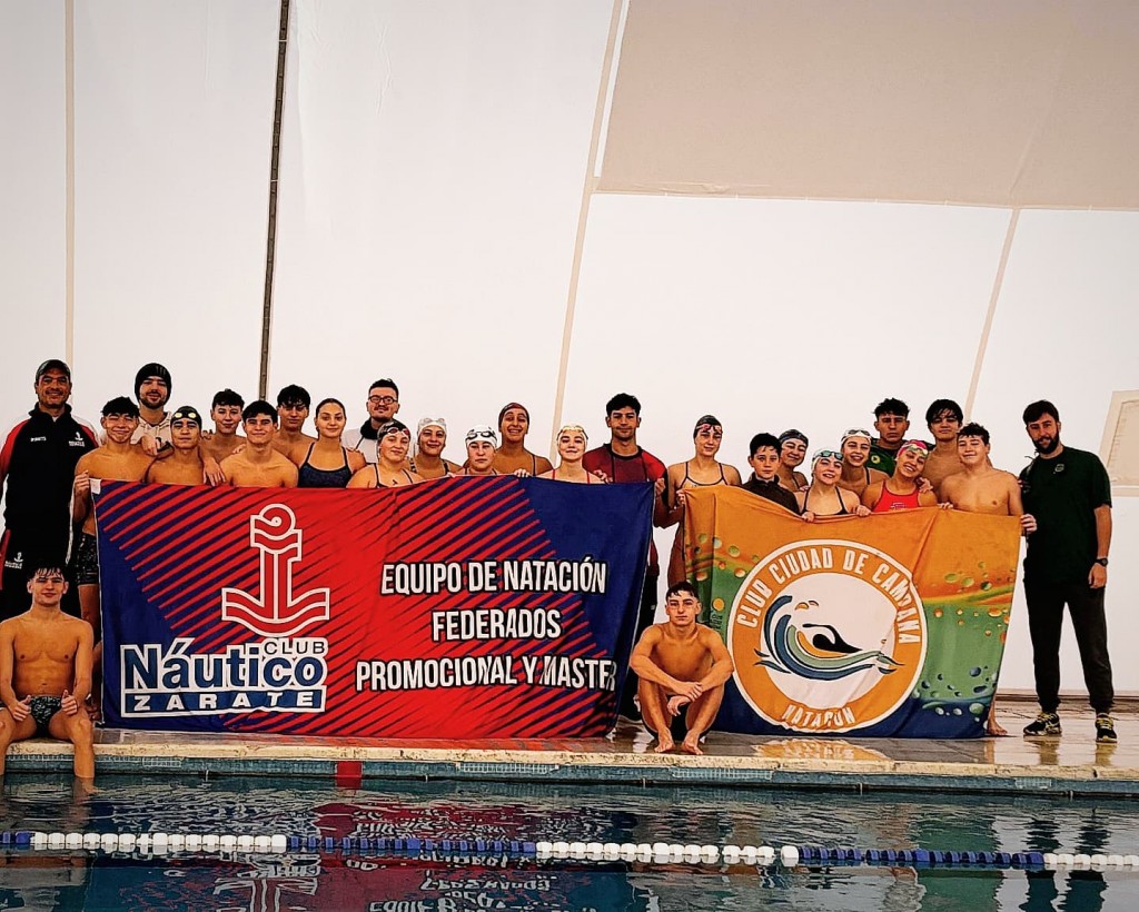 La Natación del Club Ciudad tuvo una jornada de mucha y variada actividad