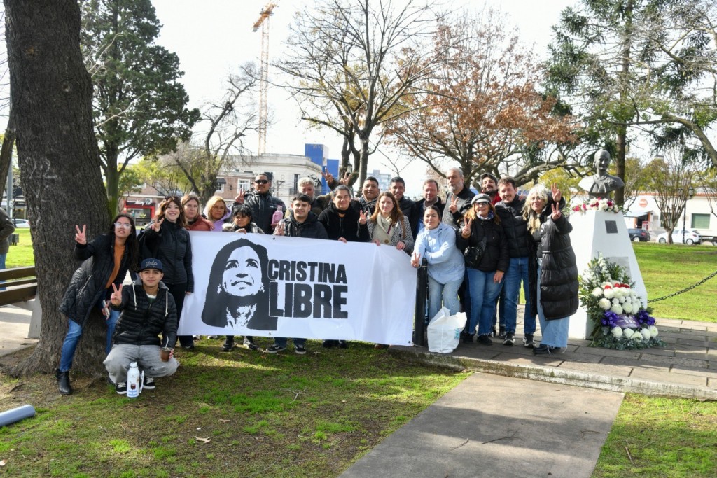 Soledad Alonso participó de un homenaje a Eva Perón y exigió la libertad de Cristina  Fernández de Kirchner