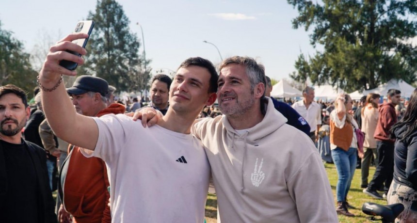 Achával acompañó la Fiesta Provincial del Locro en Zelaya