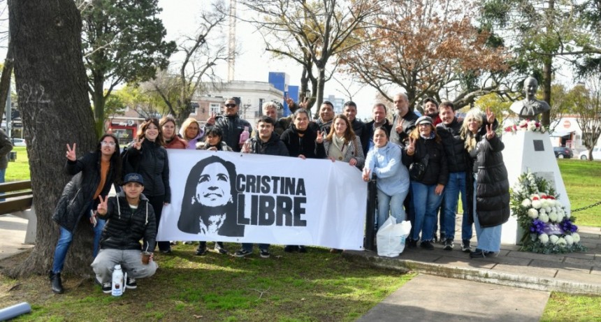 Soledad Alonso participó de un homenaje a Eva Perón y exigió la libertad de Cristina  Fernández de Kirchner