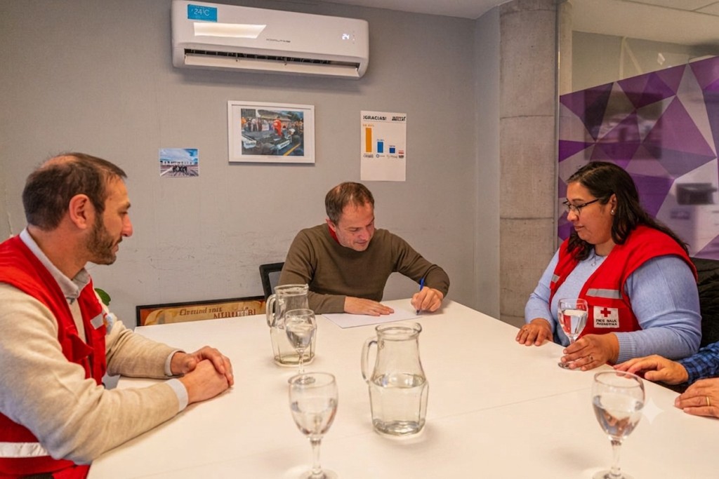 El Municipio cedi&oacute; un inmueble a la Cruz Roja para el funcionamiento de su filial