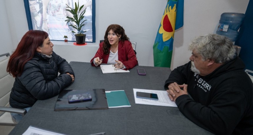 Soledad Alonso recibi&oacute; a representantes de la Sociedad de Fomento del barrio Las Acacias para fortalecer el trabajo comunitario en prevenci&oacute;n de riesgos clim&aacute;ticos