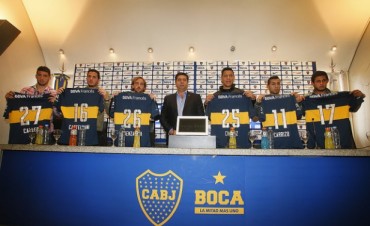 BOCA JUNIORS:Presentaci&oacute;n oficial de los refuerzos