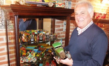Agenda Cultural Municipal: Hugo Coletta presenta hoy su &ldquo;Muestra de Juguetes Antiguos&rdquo;