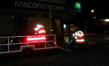El Municipio intensifica los operativos de control de tr&aacute;nsito en el horario nocturno