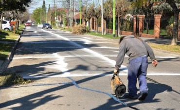 El Municipio realiz&oacute; nuevas obras de mantenimiento y tomado de juntas en calle Castelli