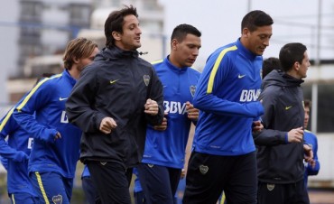 BOCA JUNIORS SE PREPARA PARA VIAJAR A LA PLATA