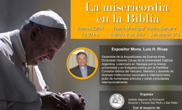 Monse&ntilde;or Luis Rivas disertar&aacute; sobre &ldquo;La Misericordia de Dios en la Biblia&rdquo;