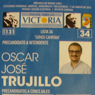 Trujillo: "Somos la expresi&oacute;n local m&aacute;s genuina, tenaz e independiente"