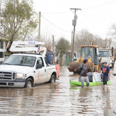 Se intensifica la asistencia social para los damnificados por el temporal y las inundaciones