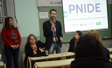 Docentes participaron de la presentaci&oacute;n del Plan Nacional de Inclusi&oacute;n Digital Educativa