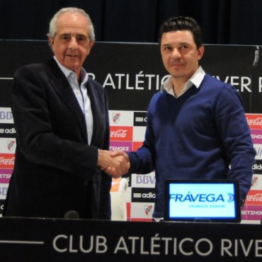 Marcelo Gallardo renov&oacute; su contrato con River Plate