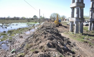 El Municipio contin&uacute;a desarrollando trabajos en el Barrio San Cayetano