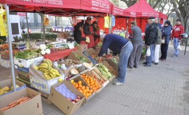 Hoy la Feria de Productores Locales estar&aacute; en la Plazoleta Belgrano 